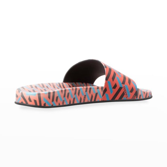 Versace Red and Blue Sandals - Picture 4 of 10